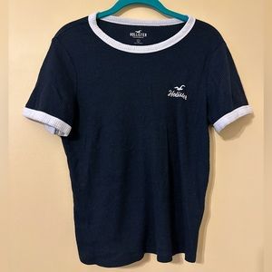 Hollister Navy Top
